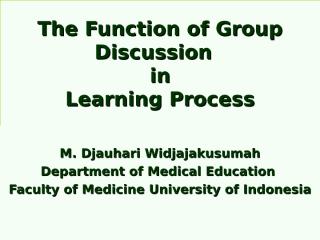 Function of Group Discussion.ppt