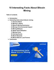 10 Interesting Facts About Bitcoin Mining.pdf