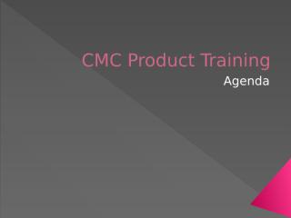 CMC Training agenda.pptx