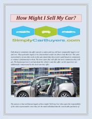 How Might I Sell My Car.pdf