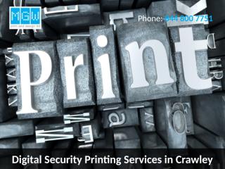 Digital Security Printing Services in Crawley.pptx